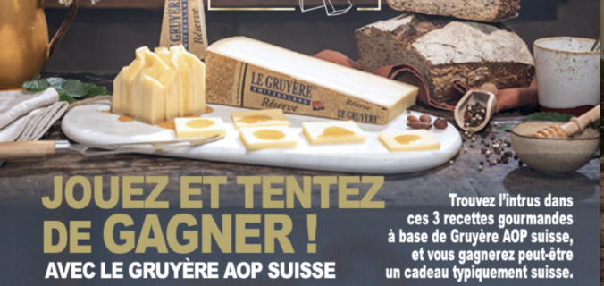 Jeu concours du Fromage Suisse